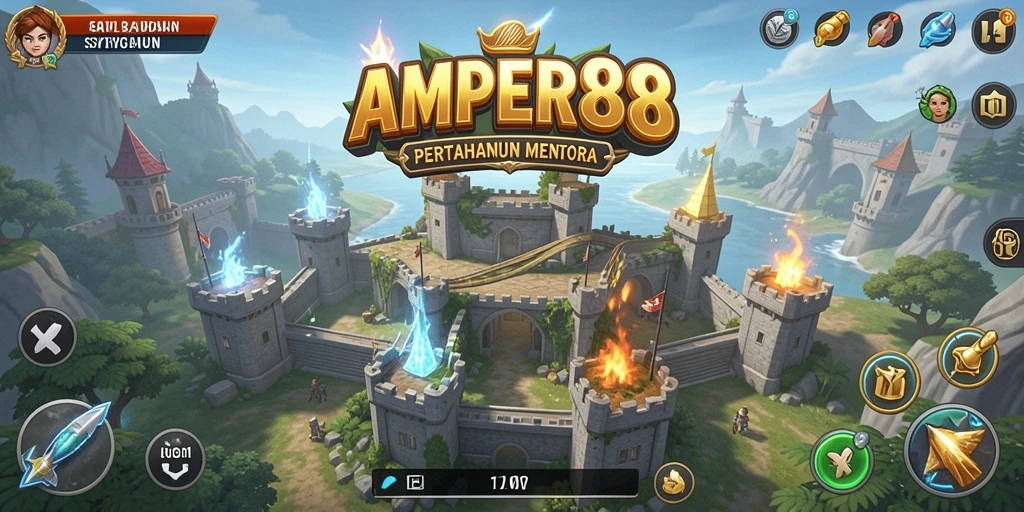 Gameplay seru dan menantang dari AMPER88.