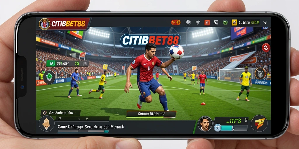 Tampilan utama CITIBET88 menampilkan pertandingan olahraga yang mendebarkan.