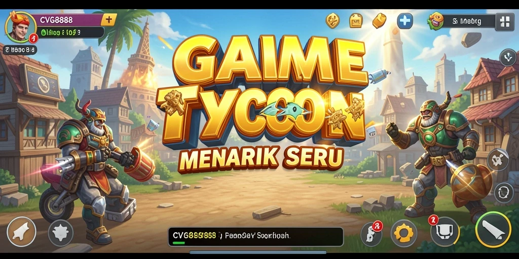 Tampilan gameplay seru CVG8888 dengan interaksi tinggi antar pemain.