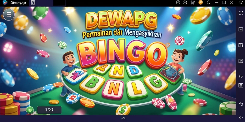 Tampilan gameplay menarik dari DEWAPG dengan suasana Bingo yang seru.