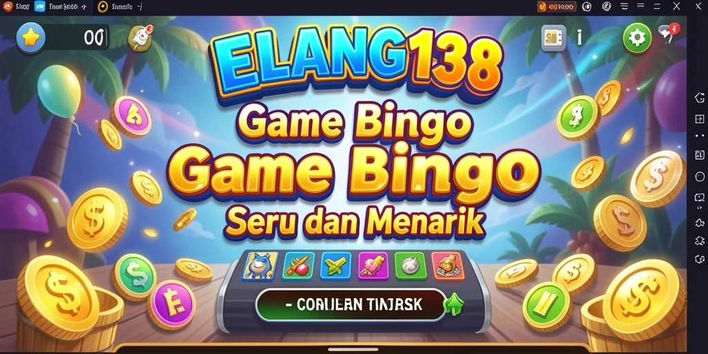 Tampilan gameplay Bingo yang menarik dan penuh warna.