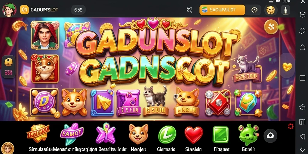 Tampilan game GADUNSLOT yang menarik dengan pengalaman simulasi yang seru.