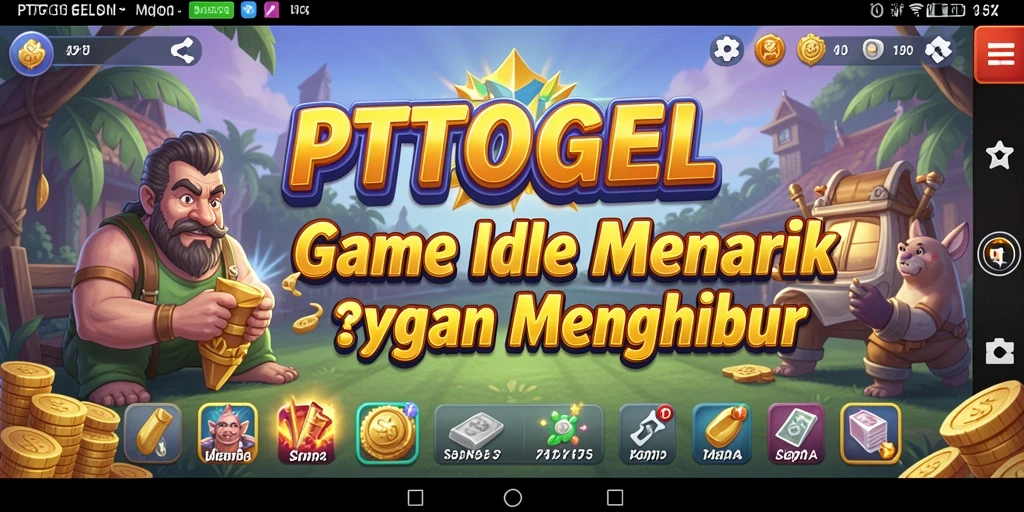 Tampilan gameplay PTTOGEL yang menarik dan menghibur.