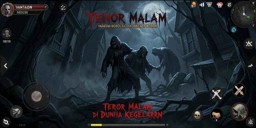 Tangkapan layar <strong>VANTAIDN</strong> menampilkan suasana gameplay yang mencekam dan menegangkan.