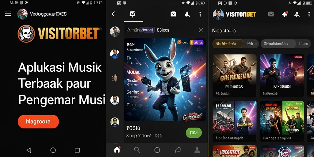 Tampilan gameplay interaktif VISITORBET yang penuh warna dan menarik.