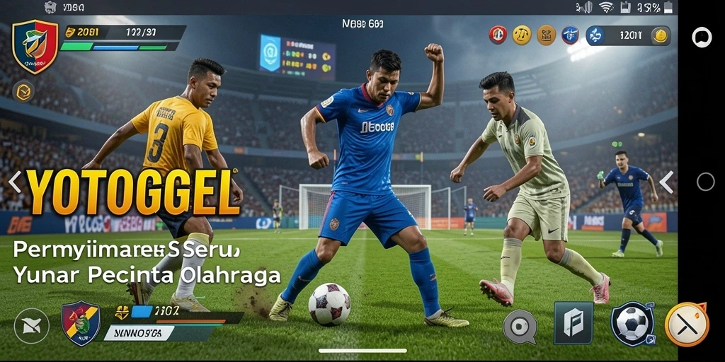 Tampilan menarik dari gameplay YOTOGEL dengan berbagai olahraga.
